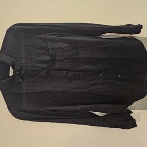 Treasure & Bond Black Button Down